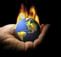 Image result for earth on fire