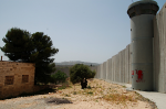 The Separation Wall as seen from inside Bethlehem